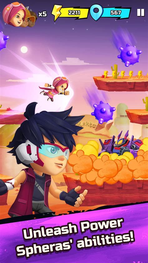 boboiboy galaxy run mod apk unlock all characters|BoBoiBoy Galaxy Run APK v1.0.6 .